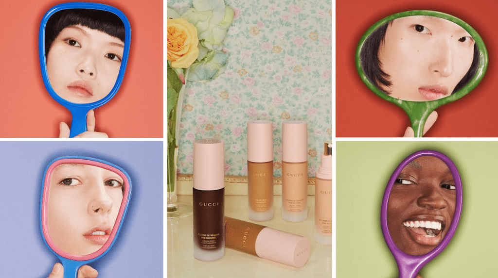 Основа для макияжа и сыворотка-праймер Gucci Beauty Fluide De Beauté