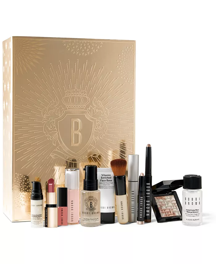 Адвент календарь Bobbi Brown 12-Pc. Dazzle & Glow Best-Sellers 
