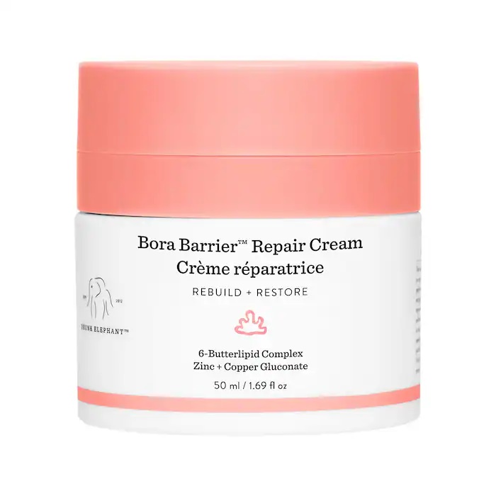 Кремя Drunk Elephant Bora Barrier Rich Repair Cream with 6-Butterlipid Complex для весны 2024 года