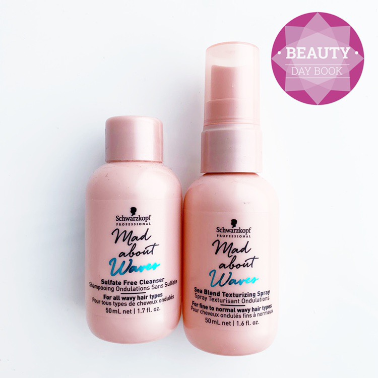 Шампунь и текстурирующий спрей для волос Schwarzkopf Professional Mad About Waves
