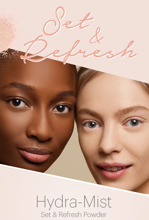 Becca Cosmetics  Hydra-Mist Set & Refresh Powder