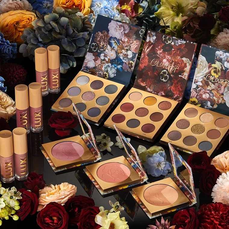 Праздничная коллекция ColourPop Dark Blooms 2020