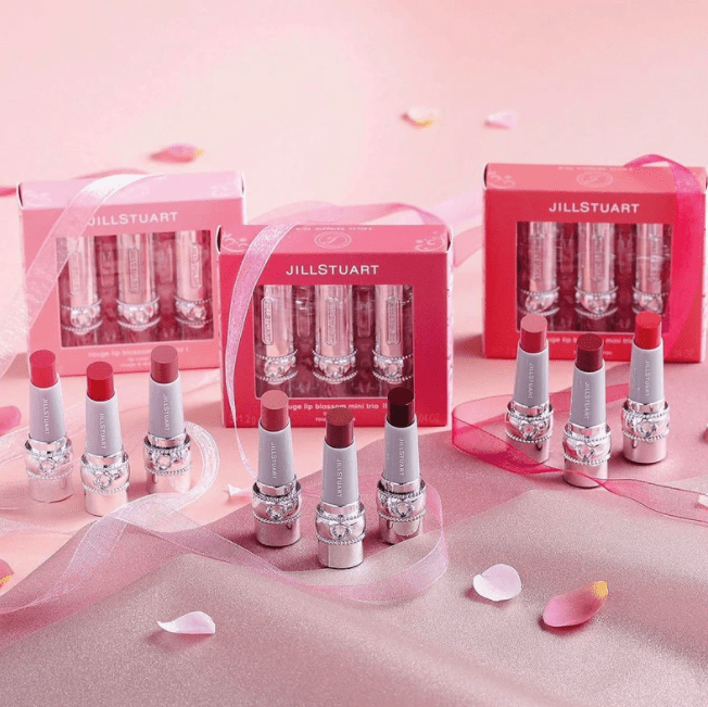 Наборы мини-помад Jill Stuart Beauty Rouge Lip Blossom Mini Trios