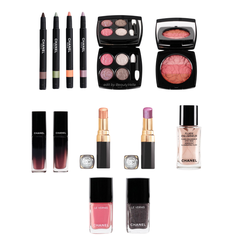 Коллекция CHANEL Spring 2025 Camélia Futura Makeup 