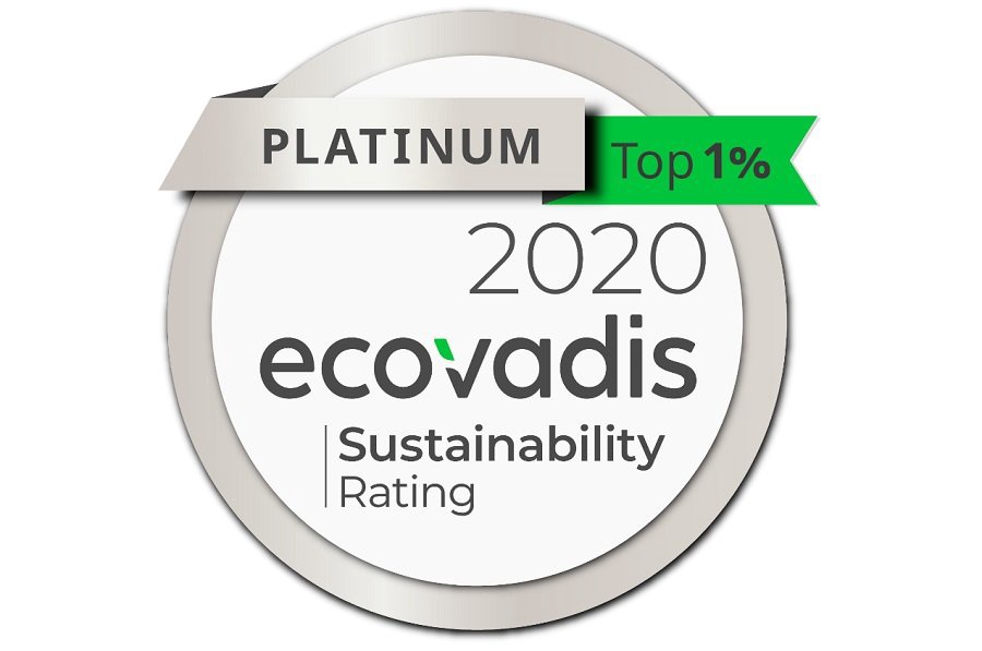 Geka отмечает награду Ecovadis Platinum