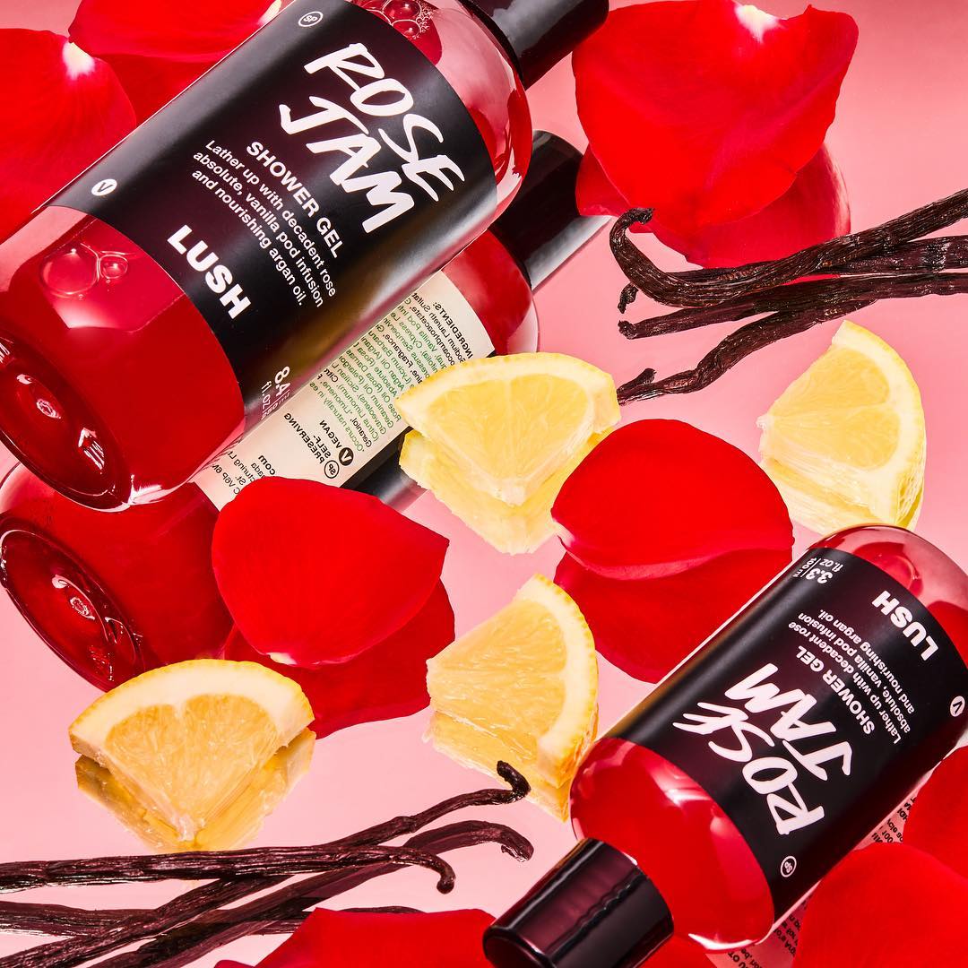 Гель для душа Rose Jam от Lush