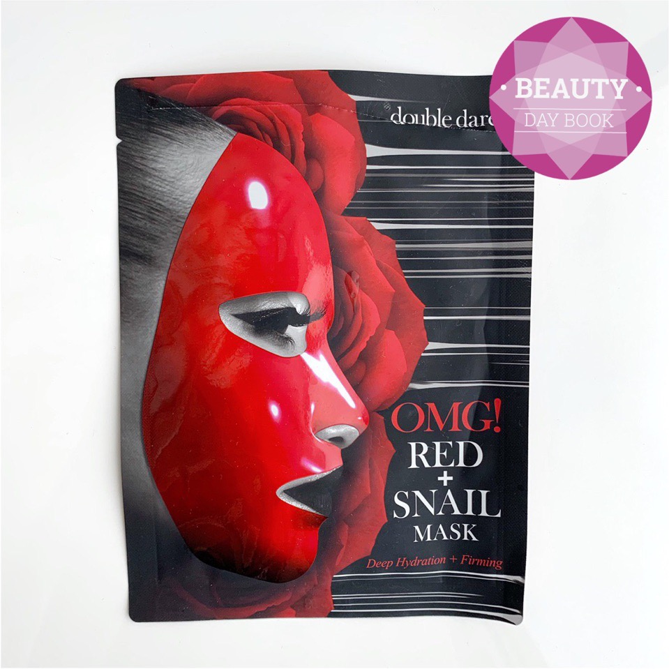 Тканевая маска DOUBLE DARE OMG! Red + Snail Mask 