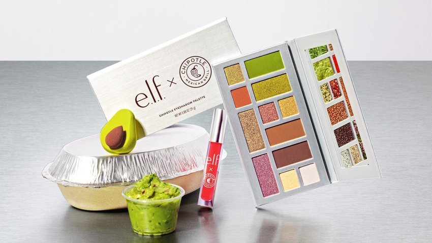 e.l.f. Cosmetics объединились с Chipotle Mexican Grill для запуска коллекции e.l.f. x Chipotle