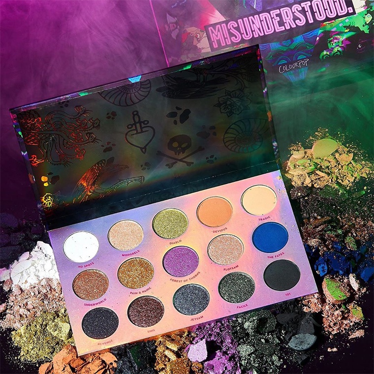 Весенняя коллекция макияжа ColourPop x Disney Villains 2019