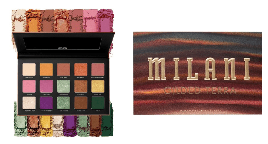 Палетка Milani Gilded Terra Eyeshadow 