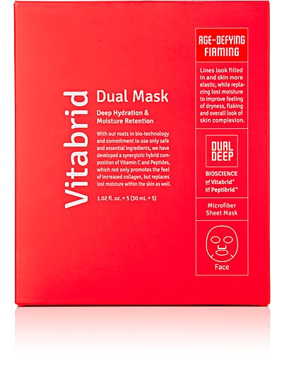 Маска для лица Vitabrid C¹²  Dual Mask 5-Pack