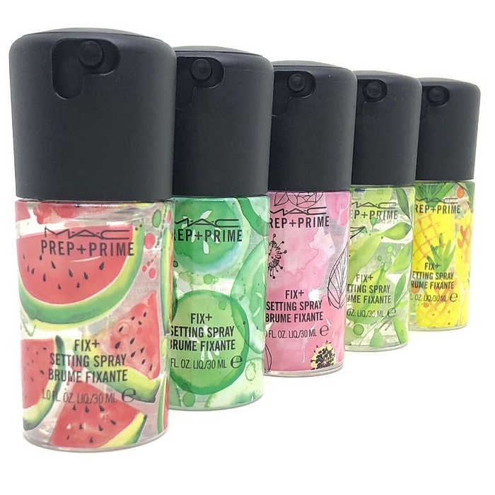 Лимитированные фиксаторы макияжа MAC Mini Prep + Prime Fix+ Setting Spray Summer 2019