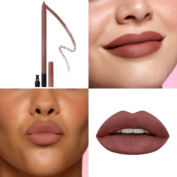 huda beauty lip contour 2.0 automatic matte lip pencil