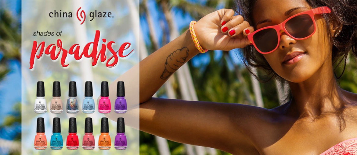 Коллекция China Glaze Paradise Nail Polish 