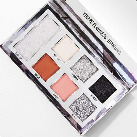 Палетка теней для век BH Cosmetics Birthstone Collection Diamond for April 7 Color Shadow 