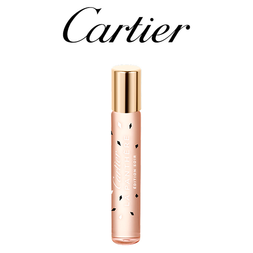 Миниатюра парфюмерной воды LA PANTHERE EDITION SOIR в подарок Cartier