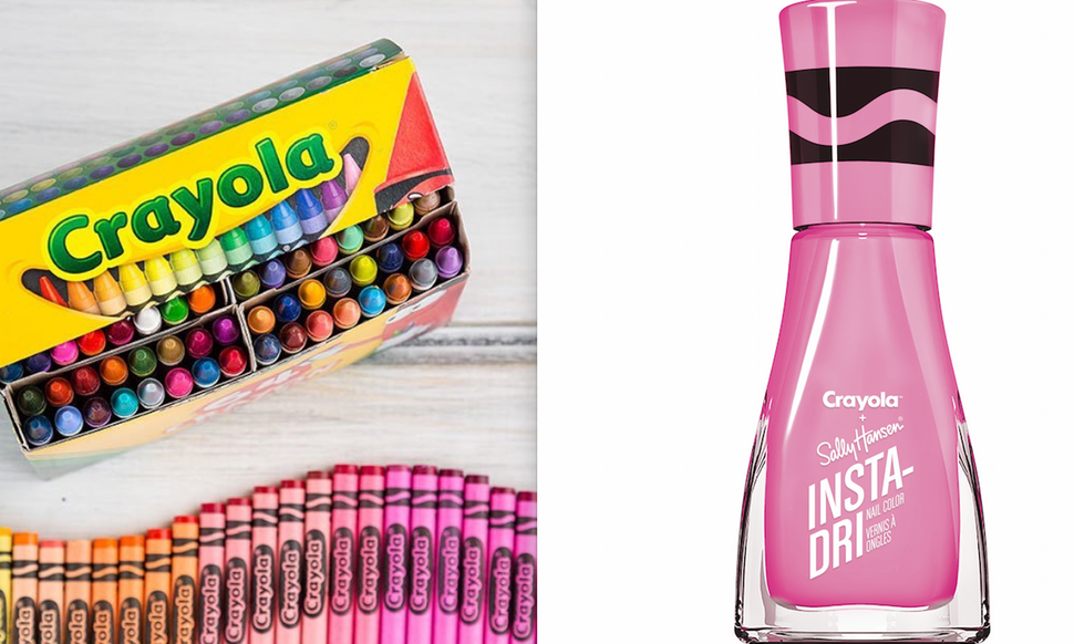 Коллекция Sally Hansen x Crayola
