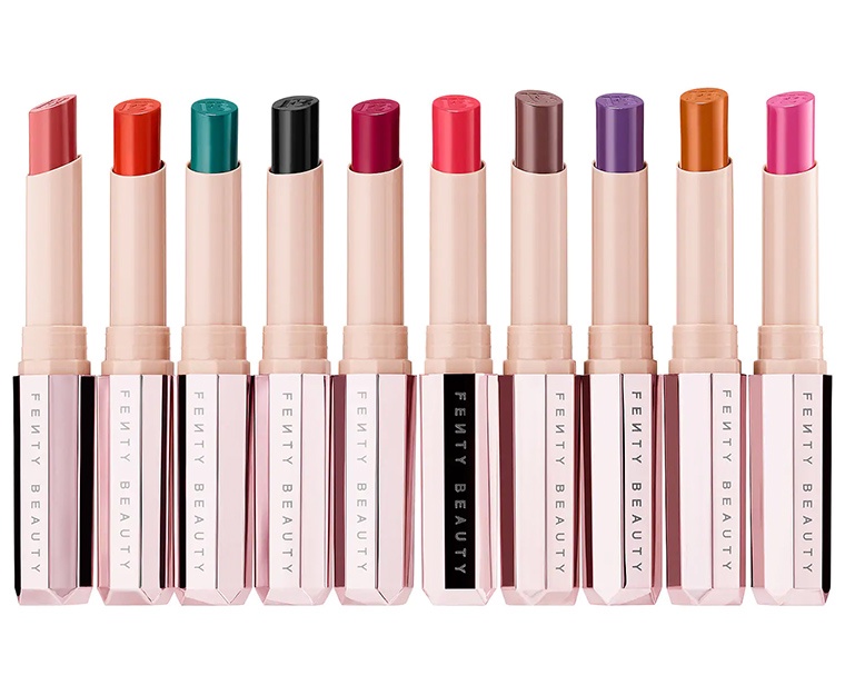 Новые оттенки матовых помад Mattemoiselle Plush  от Fenty Beauty