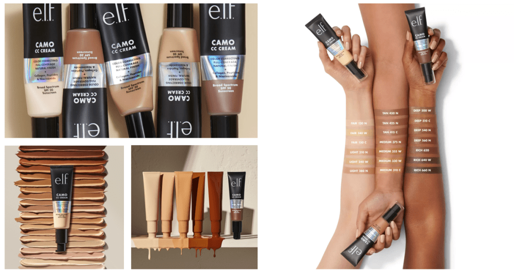 СС крем от ELF Cosmetics Camo CC Cream