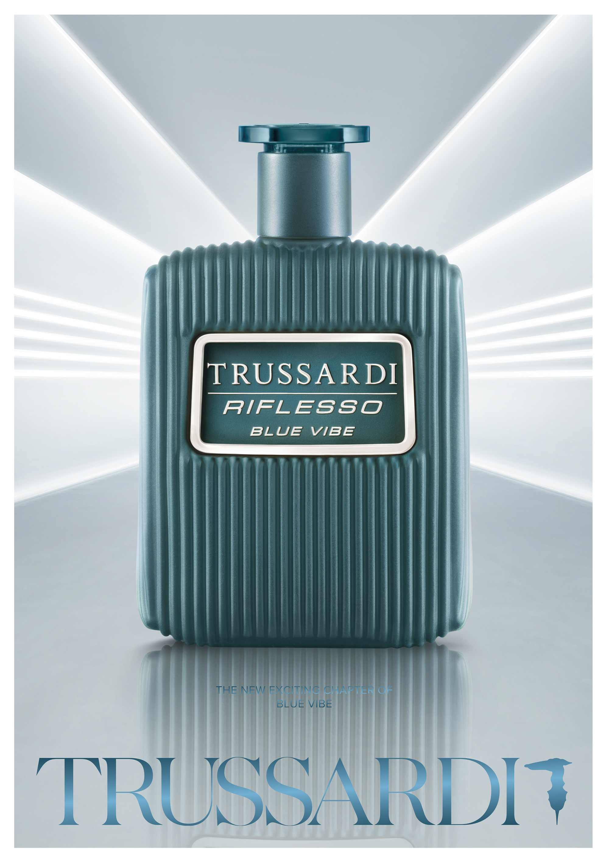 Лимитированный мужской аромат Trussardi Riflesso Blue Vibe