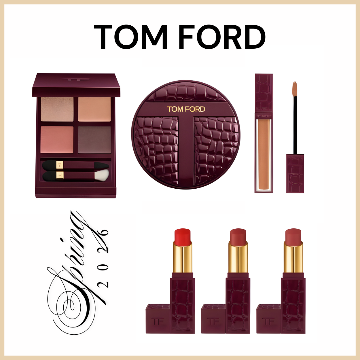 Коллекция Tom Ford весна 2026 