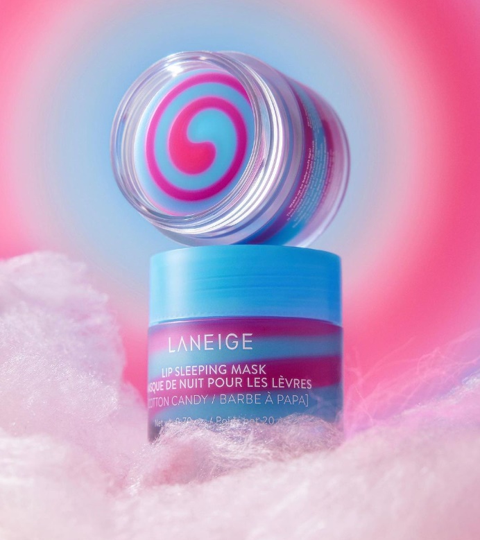 Маска для губ Laneige Cotton Candy Lip Sleeping Mask для весны 2024