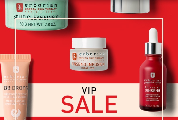 VIP распродажа в Erborian
