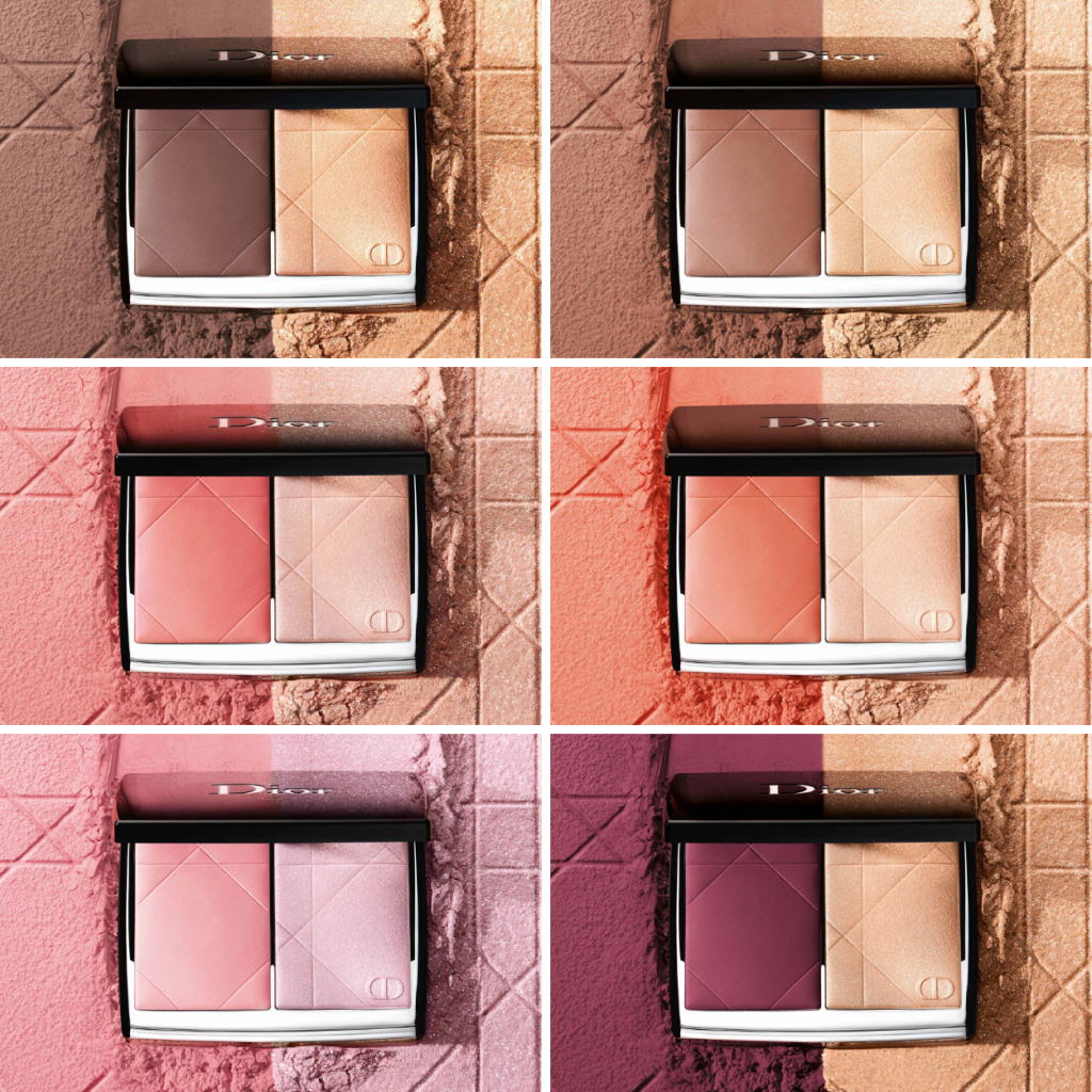 Палетки для лица Dior Rouge Blush Colour & Glow Multi-Use 