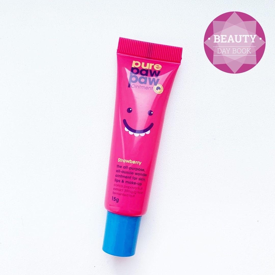 Восстанавливающий бальзам с ароматом клубники PURE PAW PAW