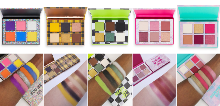 Палетки теней для век Makeup Revolution Power 