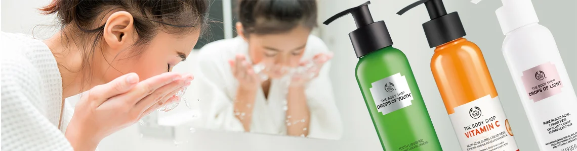 -20% на жидкие пилинги в The Body Shop