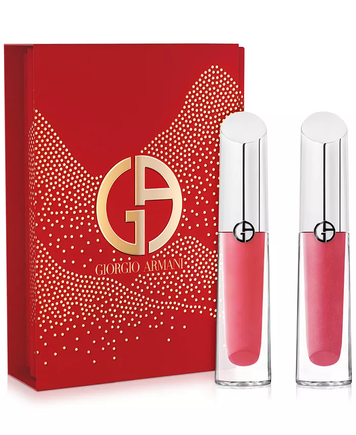 Набор блесков для губ Giorgio Armani Beauty 2-Pc. Prisma Glass 