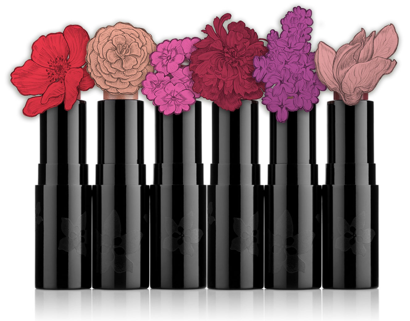 Коллекция Rouge Bunny Rouge Tinted Luxe Balm Enchanted Blooms