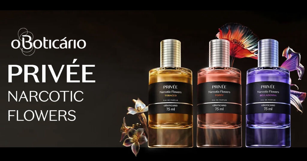 Belladonna, Poppy, и Tobacco Privée Narcotic Flowers: новые ароматы от O Boticário Bets 