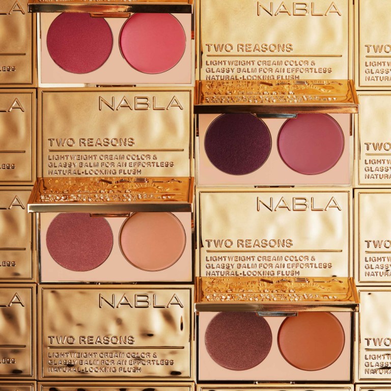 Дуэты румян Nabla Cosmetics Two Reasons Cream Color & Glassy Balm