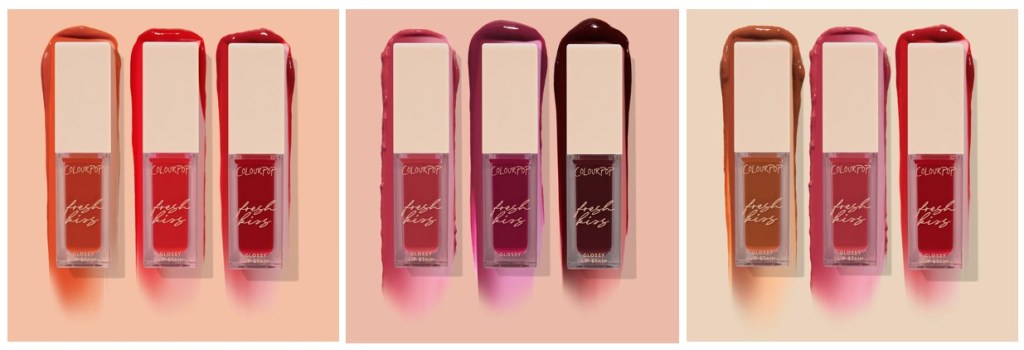 Блески для губ ColourPop Fresh Kiss Glossy 