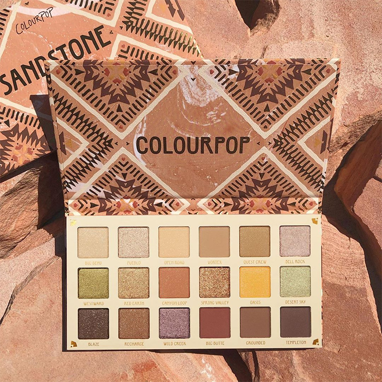 Осенняя коллекция макияжа ColourPop Sandstone 2020