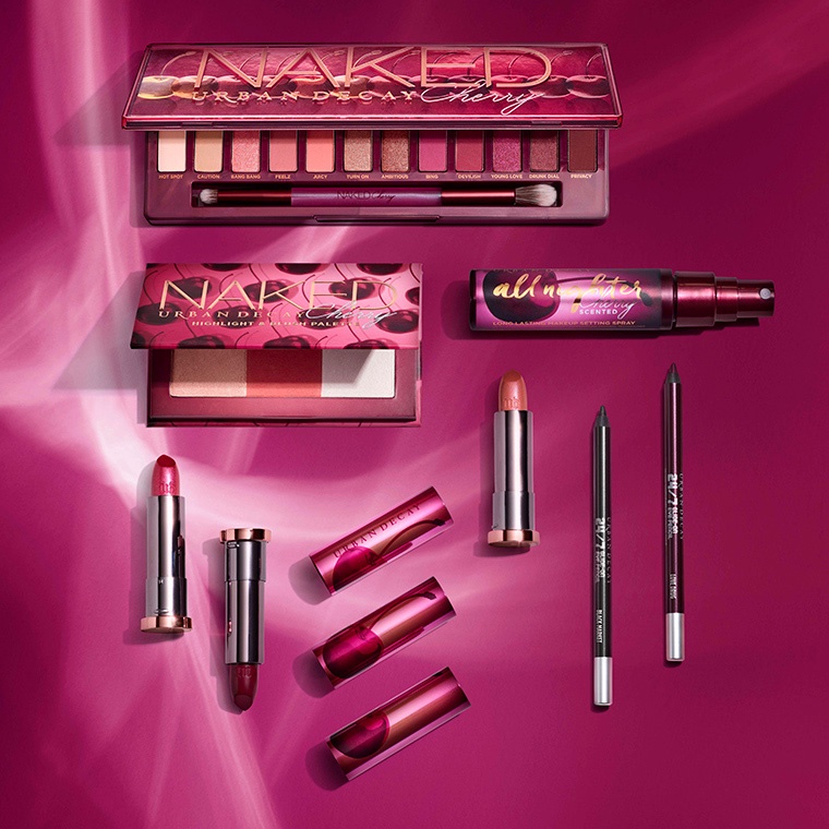 Праздничная коллекция макияжа Urban Decay Naked Cherry 2018