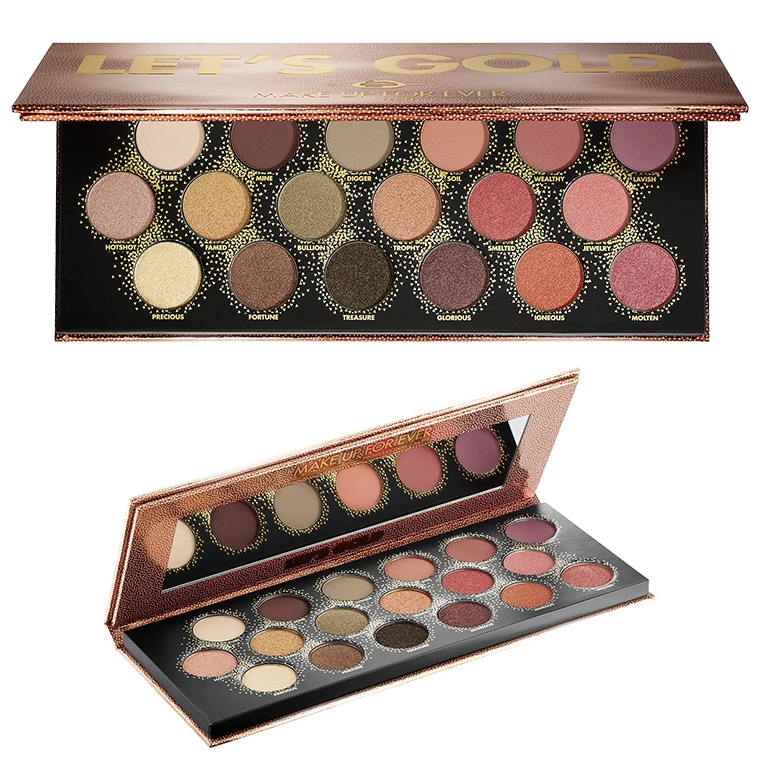 Палетка теней Make Up For Ever Let’s Gold Eye 2019
