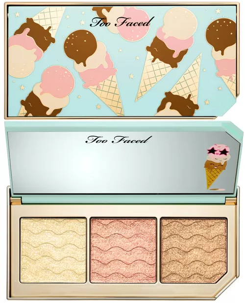 Трехцветная палетка теней и маска для лица от Too Faced