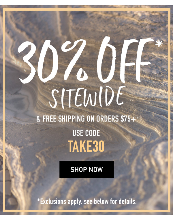 AHAVA дарит -30% на весь ассортимент!