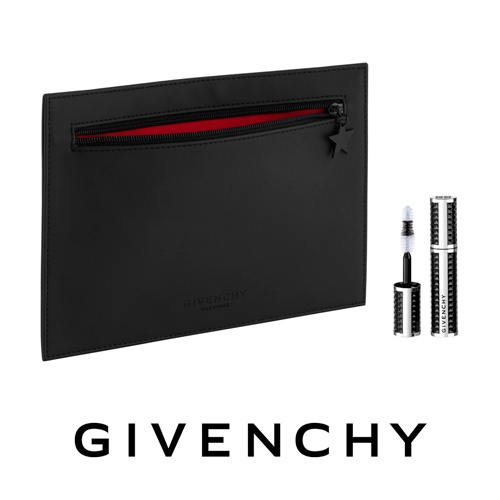 Косметичка с миниатюрой туши Noir Couture Volume в подарок от Givenchy