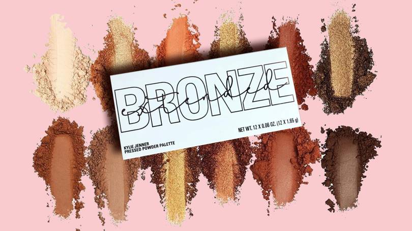 Новая палитра теней для век Kylie Cosmetics Bronze Extended