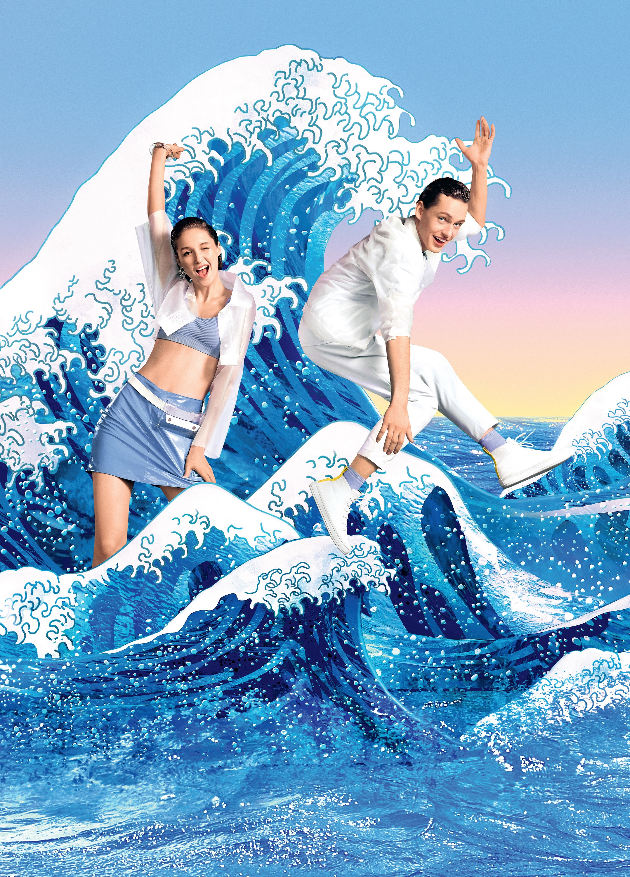 Дуэт ароматов Kenzo L'Eau Kenzo Hyper Wave