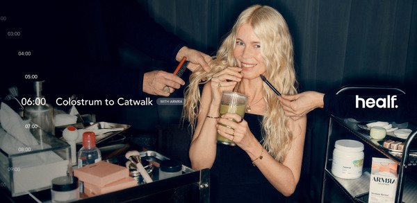 Клаудия Шиффер присоединилась к Healf в качестве инвестора и амбассадора женского здоровья