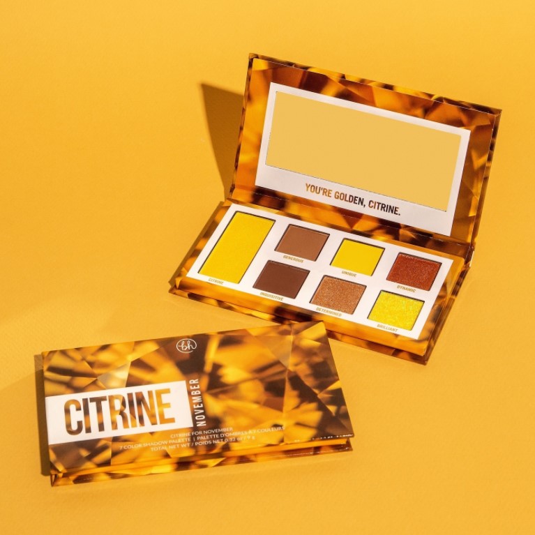Палетка BH Cosmetics Birthstone Collection Citrine for November 