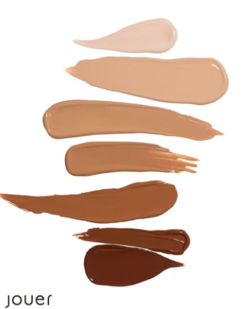 Jouer расширил свою линию тональных основ Full-Coverage Foundation, чтобы включить 50 (!!!) оттенков
