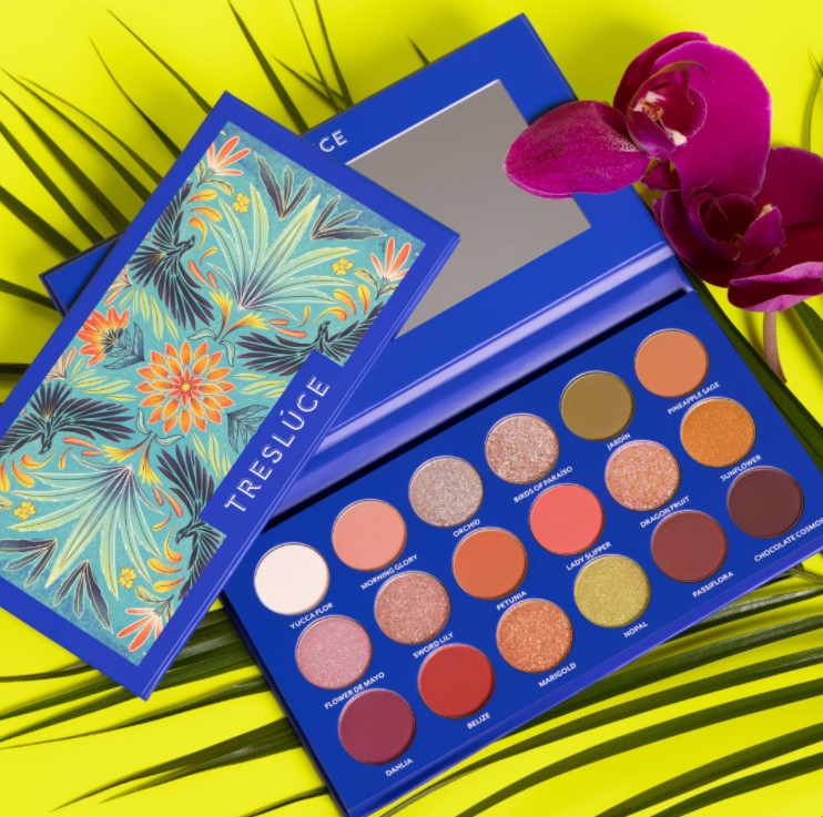 Палетка теней Treslúce Beauty La Flor de México 
