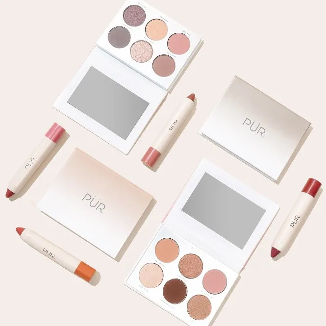Палетки PÜR Beauty Fall 2022 On Point и помады Silky Pout Creamy Lip Chubby