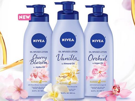 Новые лосьоны от Nivea